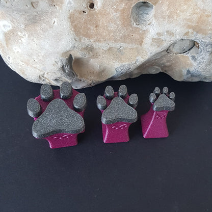 Set of 3 Cat's Paw Stamp Set