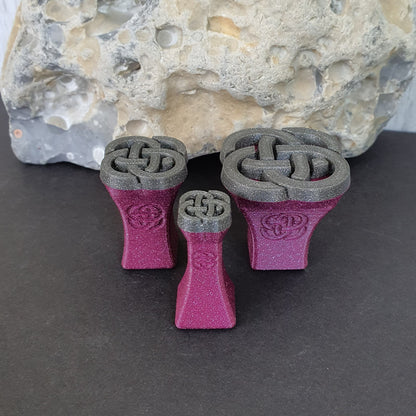 Stamp set of 3 Celtic knots Dick Motif 1