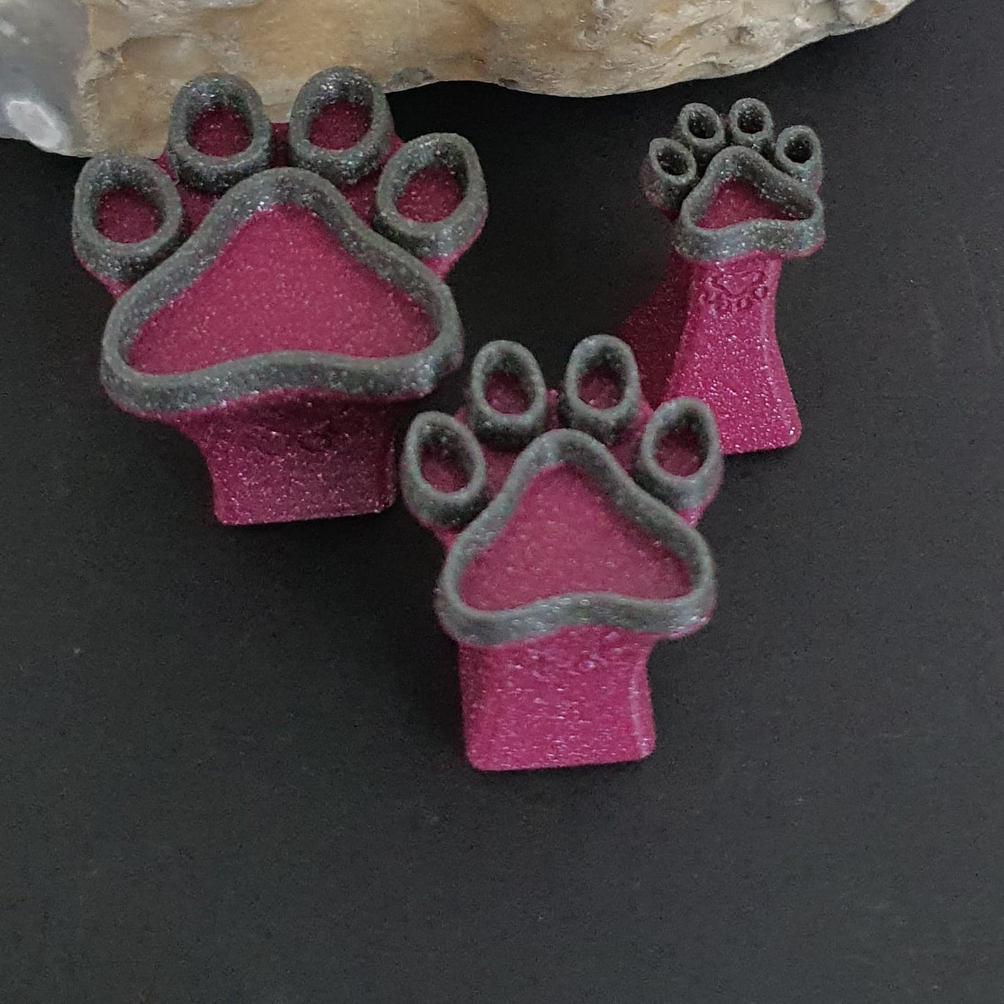 Set of 3 Cat's Paw Stamp Set