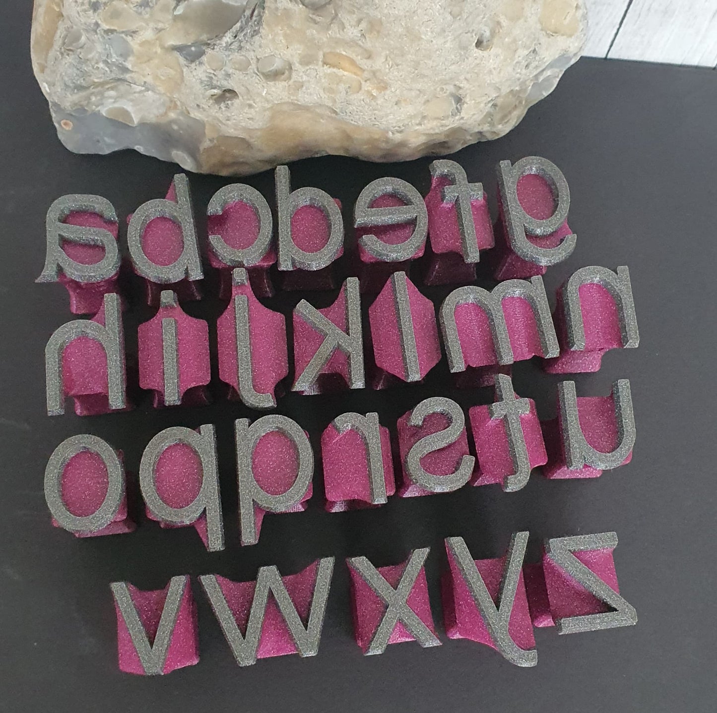 Clay Stamps - Set Letters / Numbers