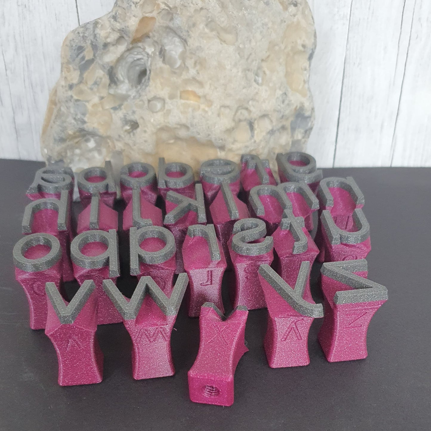 Clay Stamps - Set Letters / Numbers